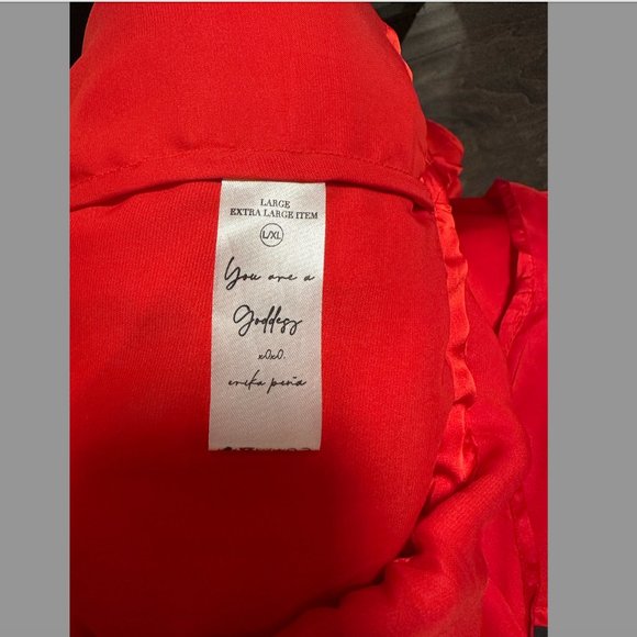 Erika Peña Cape Mini Dress DIOSA SHORT DRESS L/XL - Picture 11 of 15